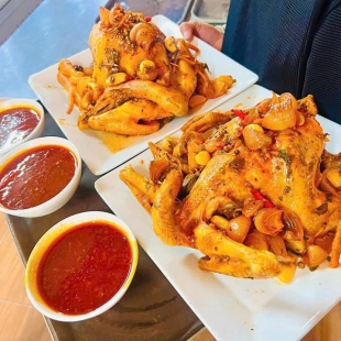 Gà hấp mắm nhỉ